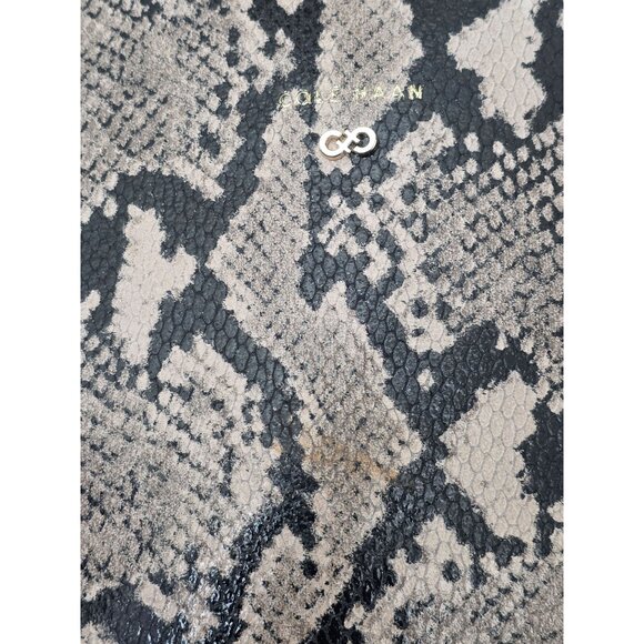 Cole Haan Snakeskin Print Tote - Picture 9 of 9